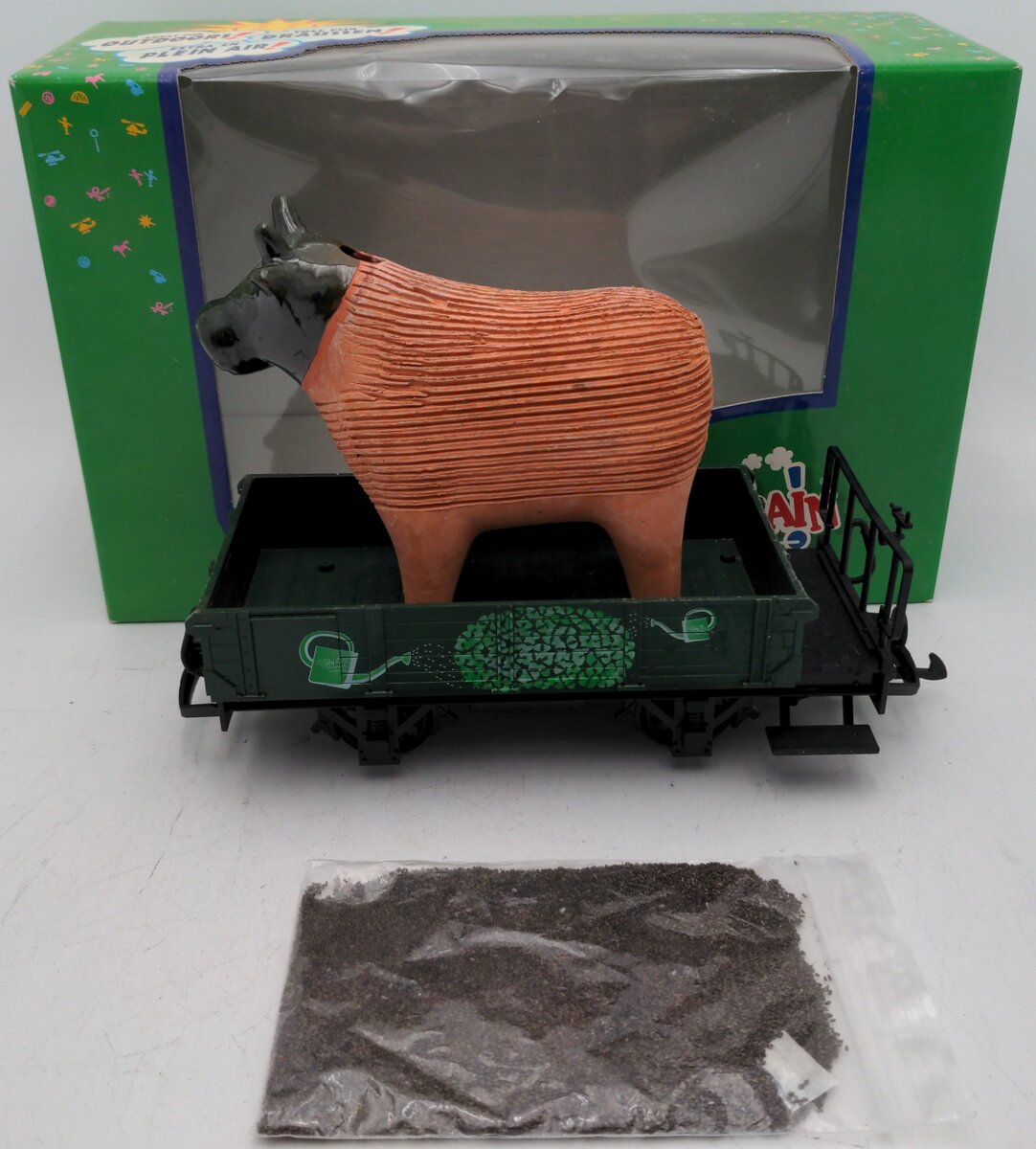 LGB 94905 G Scale Bull Grow-A-Pet Car EX/Box