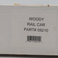 Hartland 09210 G Scale Green Woody Powered Rail Car/Box