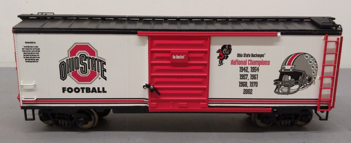 MTH 70-74041 G Scale Ohio State 40' Boxcar LN/Box