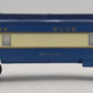 Lionel 6-9537 O Gauge Blue Comet "Halley" Combine Car EX