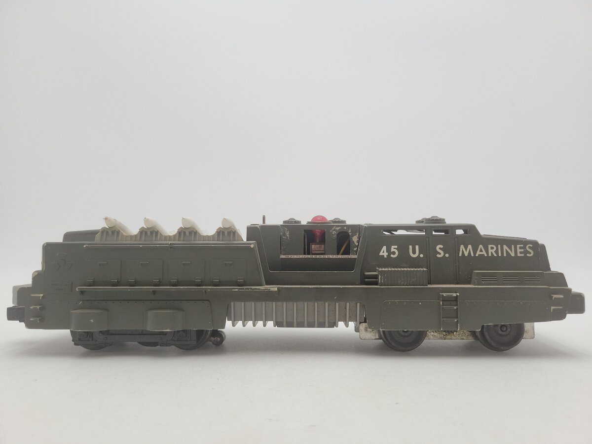 Lionel 45 Vintage O Olive Drab USMC Mobile Missile Launcher