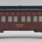 Lionel 6-9509 O Scale Pennsylvania President Adams Observation Car EX