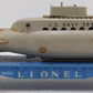 Lionel 3830 Vintage O Flatcar with Operating U.S. Navy Submarine VG/Box