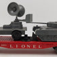Lionel 6803 Vintage O Flatcar w/ USMC Tank & Sound Truck VG