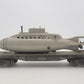 Lionel 3820 Vintage O USMC Olive Drab Flatcar w/Submarine - RARE VG