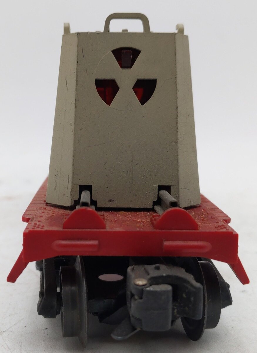 Lionel 6805 Vintage O Radioactive Atomic Disposal Flatcar VG