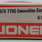 Lionel 6-9678 O Gauge TTOS 1978 Hollywood Hi-Cube Boxcar EX/Box