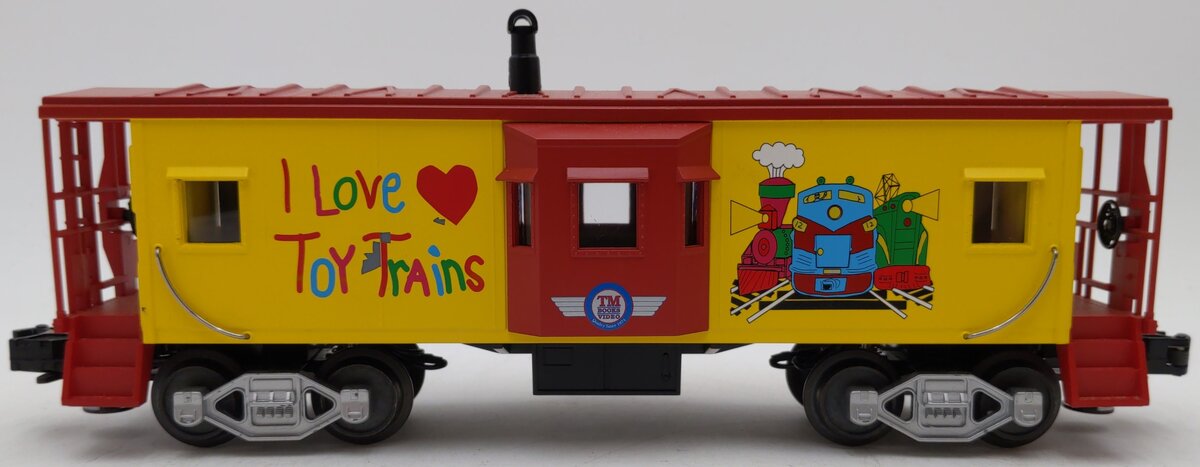 MTH 30-7754 O I Love Toy Trains® Bay Window Caboose EX/Box