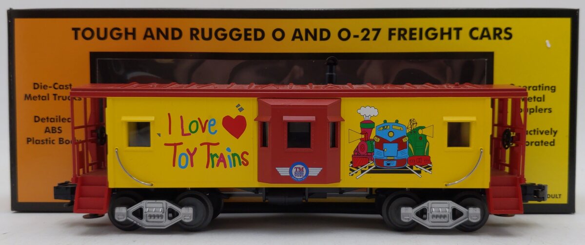 MTH 30-7754 O I Love Toy Trains® Bay Window Caboose EX/Box