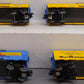 KMT O Gauge Toy Train Operating Society Boxcars #1981,1977,1977,1979 [4] VG/Box