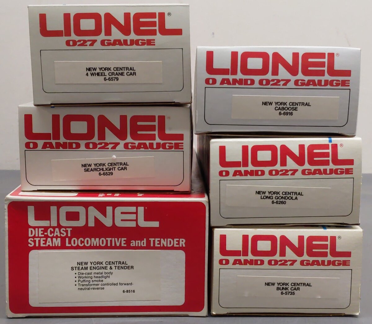 Lionel 6-1502 Lionel  O Gauge NYC Yard Chief Steam Freight Train Set VG/Box