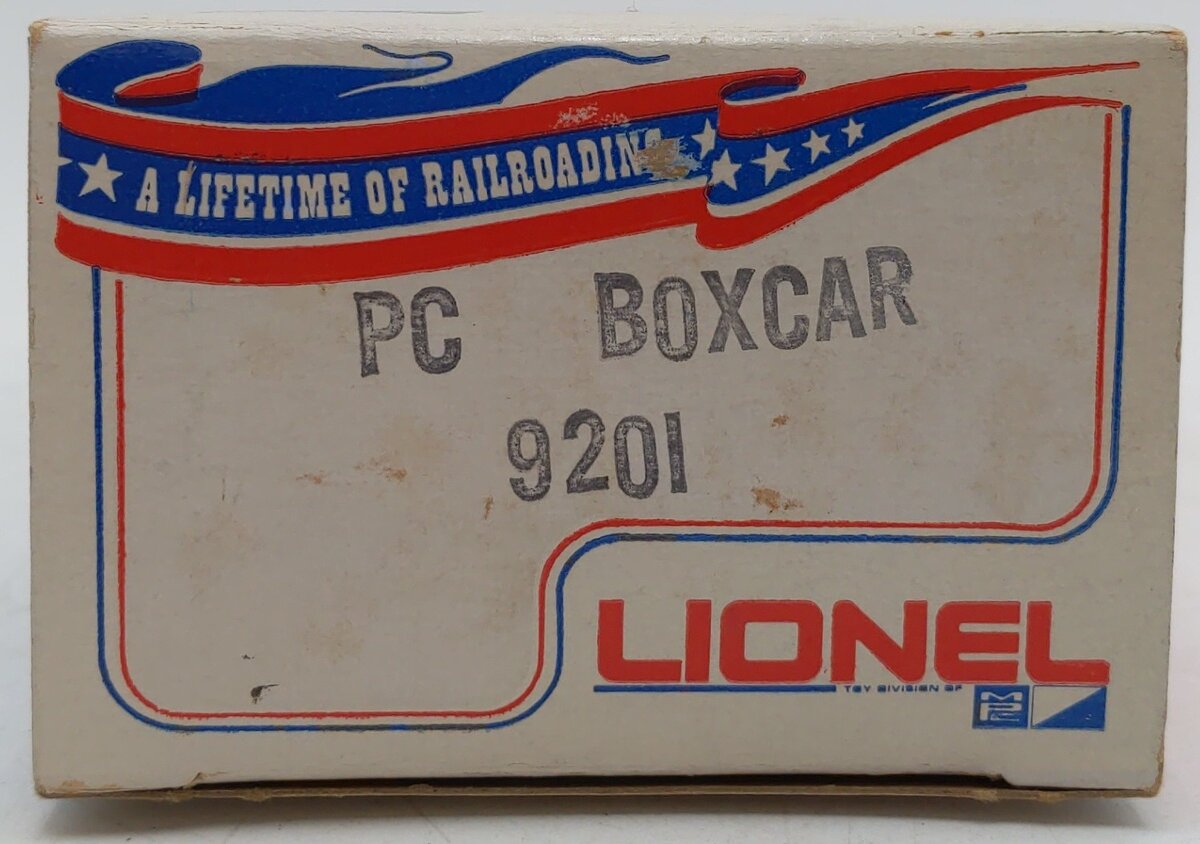Lionel 6-9201 O Gauge Penn Central Boxcar VG/Box