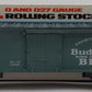 Lionel 6-5704 O Gauge Budweiser Woodside Reefer EX/Box