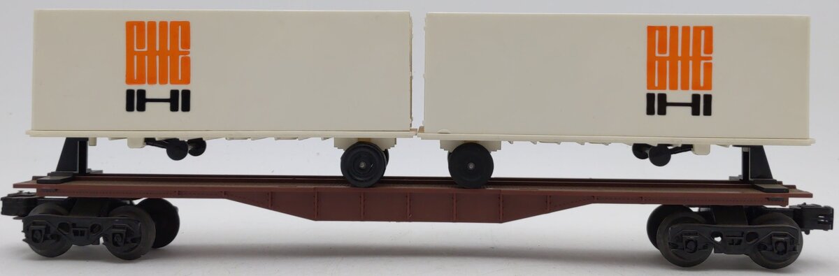 Lionel 6-9212 O Gauge LCCA Seaboard Coast Lines Flatcar w/Vans EX