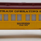 Lionel 6-9526 O Gauge TTOS 1976 Snowbird Utah Passenger Car EX