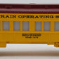 Lionel 6-9526 O Gauge TTOS 1976 Snowbird Utah Passenger Car EX