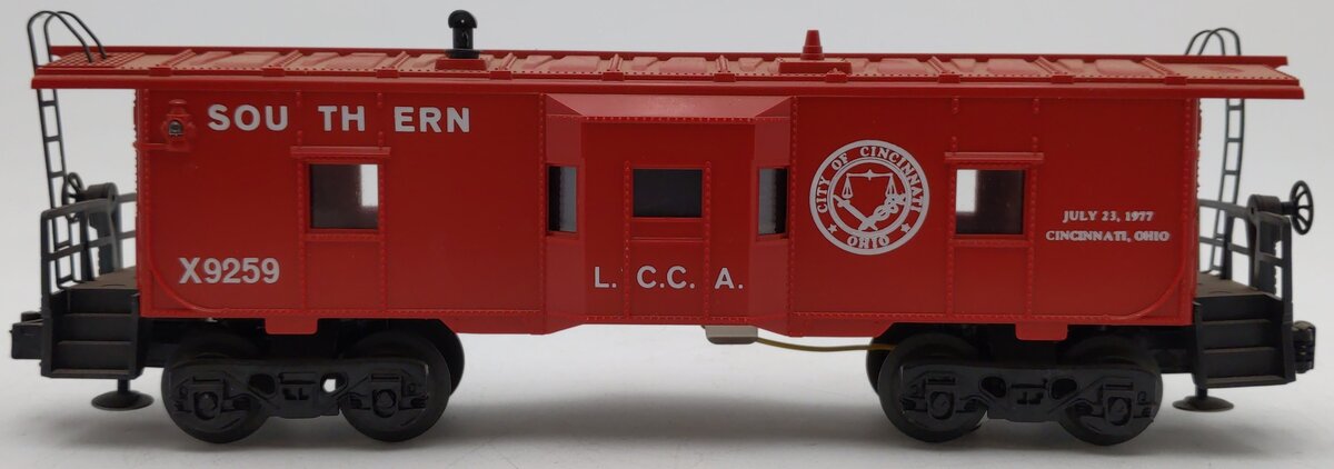 Lionel X9259 O Gauge LCCA Southern Railway "City of Cincinnati" Caboose VG