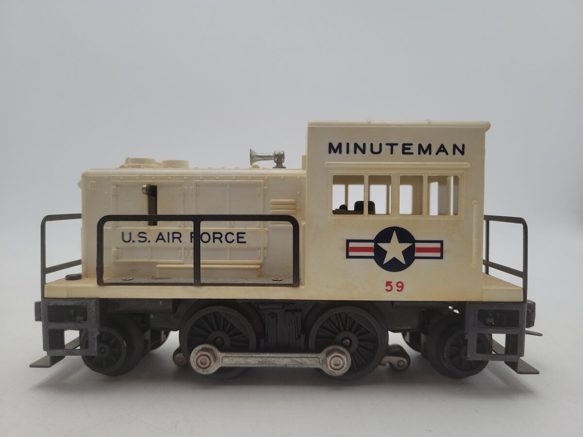 Lionel 59 Vintage O Air Force Minuteman 2-4-2 Gas Turbine Switcher VG