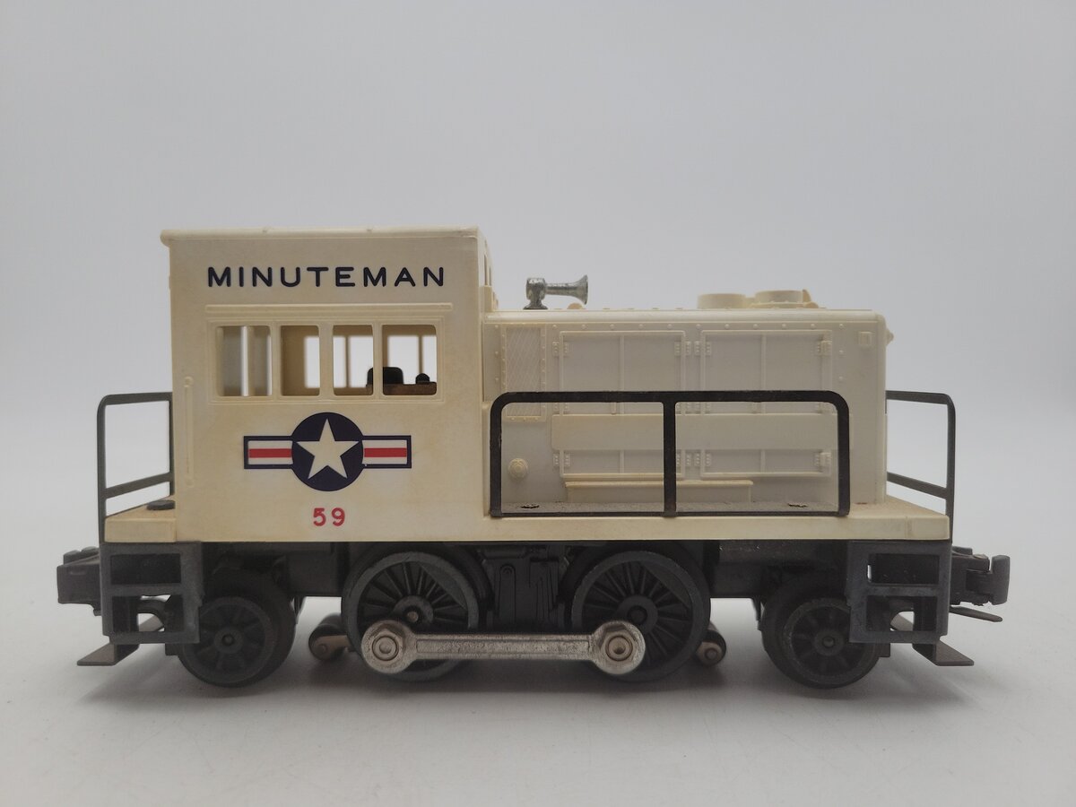 Lionel 59 Vintage O Air Force Minuteman 2-4-2 Gas Turbine Switcher VG