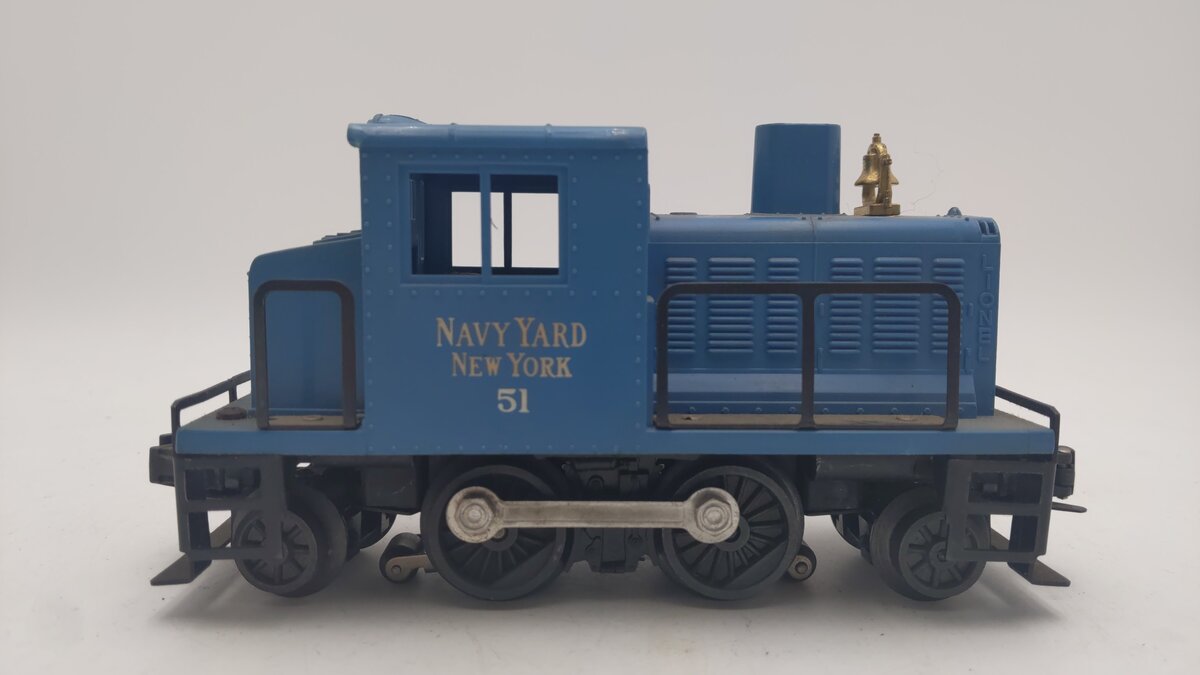 Lionel 51 Vintage O Navy Yard Turbine Powered Diesel Switcher VG