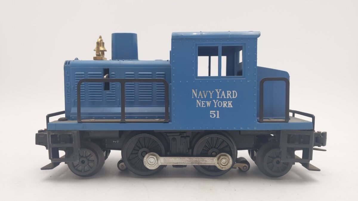 Lionel 51 Vintage O Navy Yard Turbine Powered Diesel Switcher VG