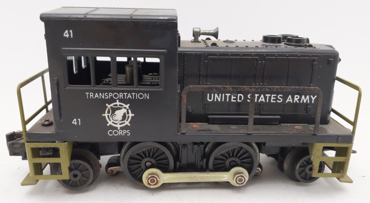 Lionel 41 Vintage O Gauge Postwar U.S Army Gas Turbine Powered Diesel Locomotive VG