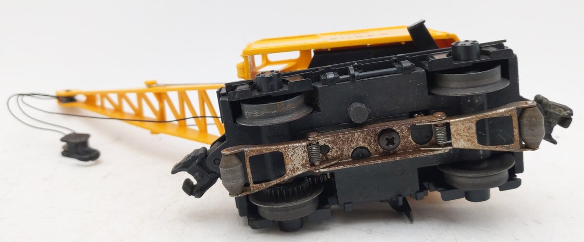 Lionel 3360 Vintage O Gauge Postwar Operating Burro Crane Car VG