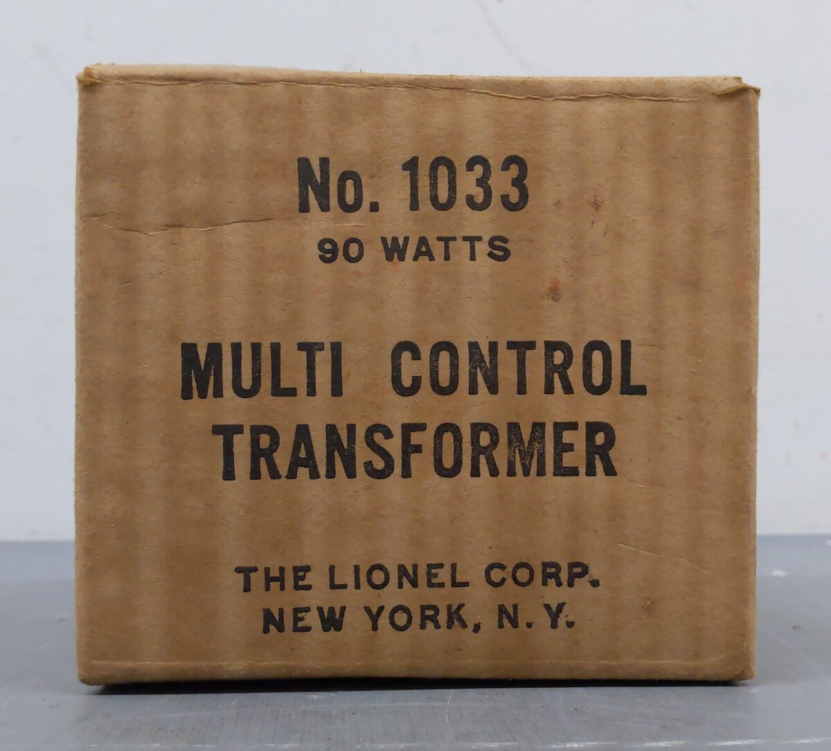Lionel 1033 Vintage O 90 Watt Transformer w/ Whistle [2] EX/Box