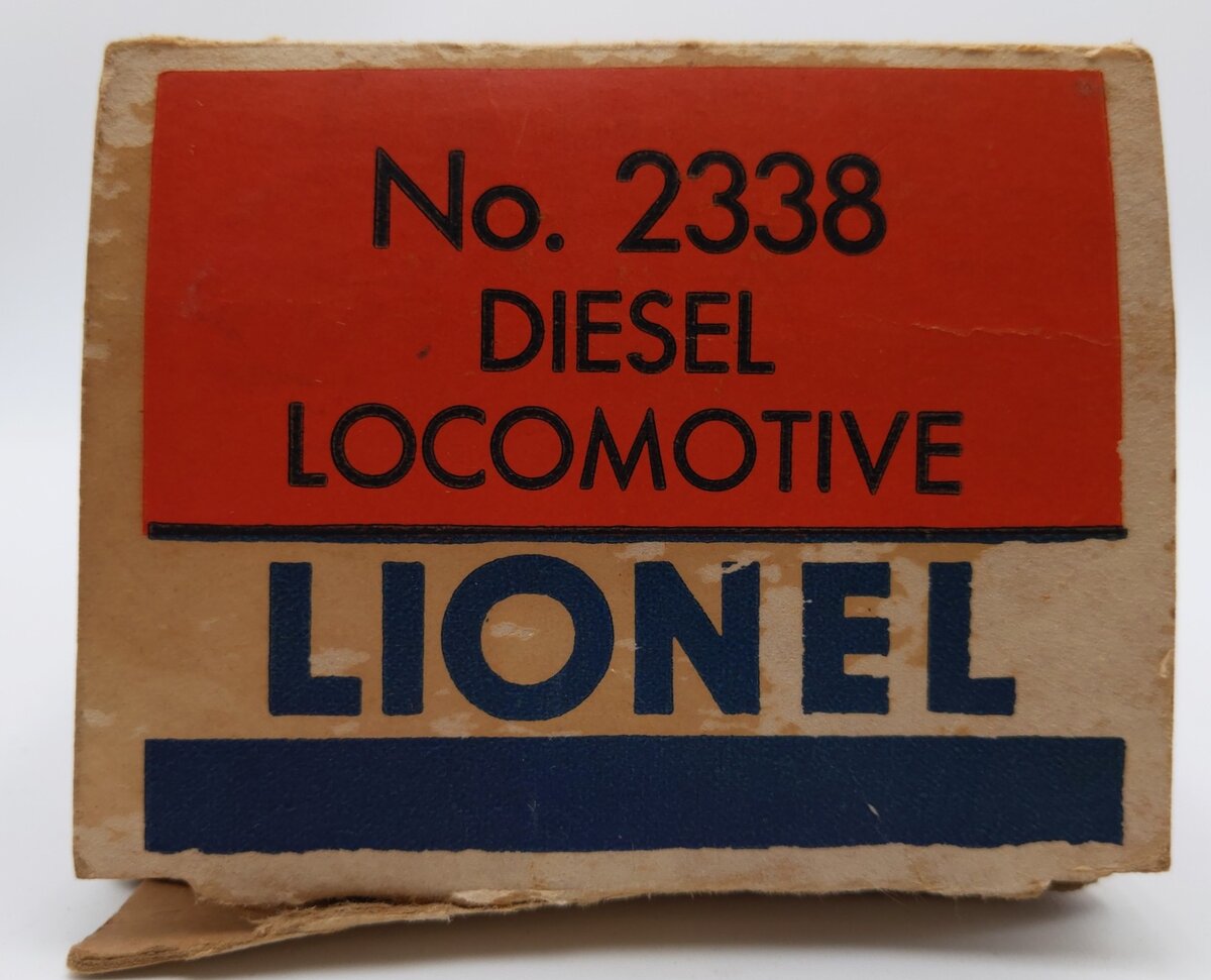 Lionel 2338 Vintage O Milwaukee Road Powered GP-7 Diesel Locomotive VG/Box