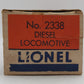 Lionel 2338 Vintage O Milwaukee Road Powered GP-7 Diesel Locomotive VG/Box