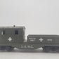 Lionel 6824 Vintage O Olive Drab U.S.M.C. Rescue Caboose VG