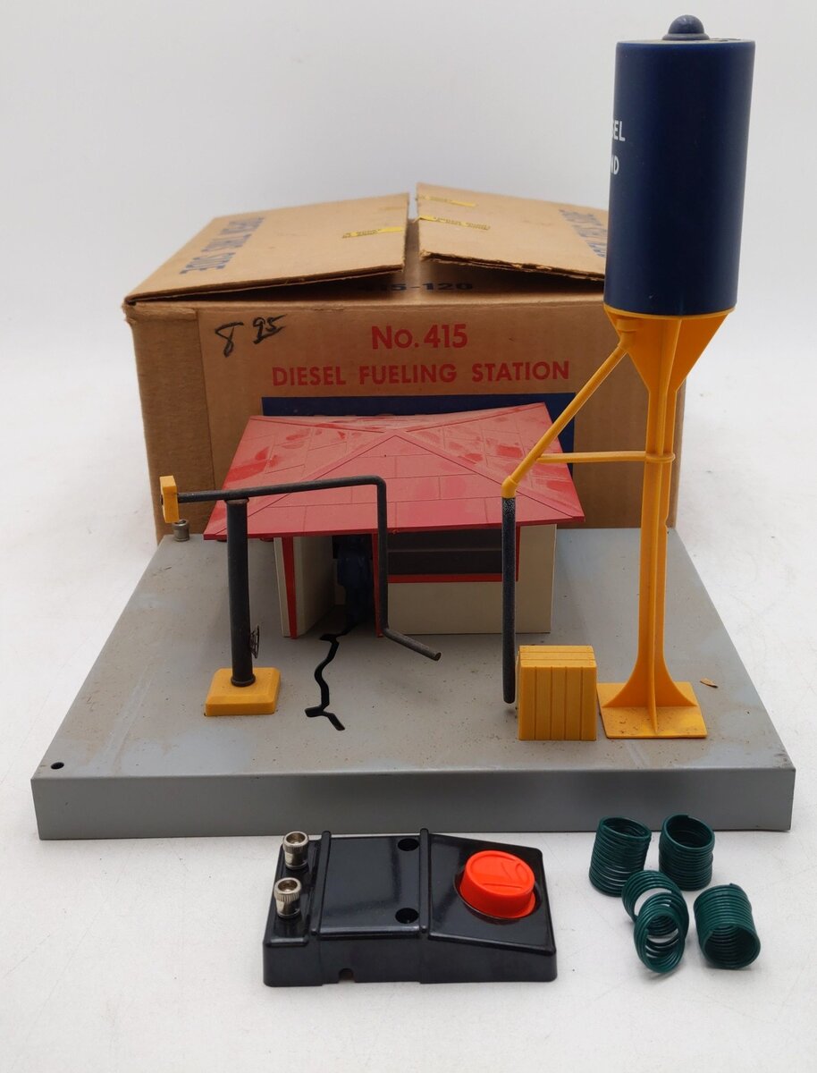 Lionel 415 Vintage O Postwar Diesel Fueling Station VG/Box