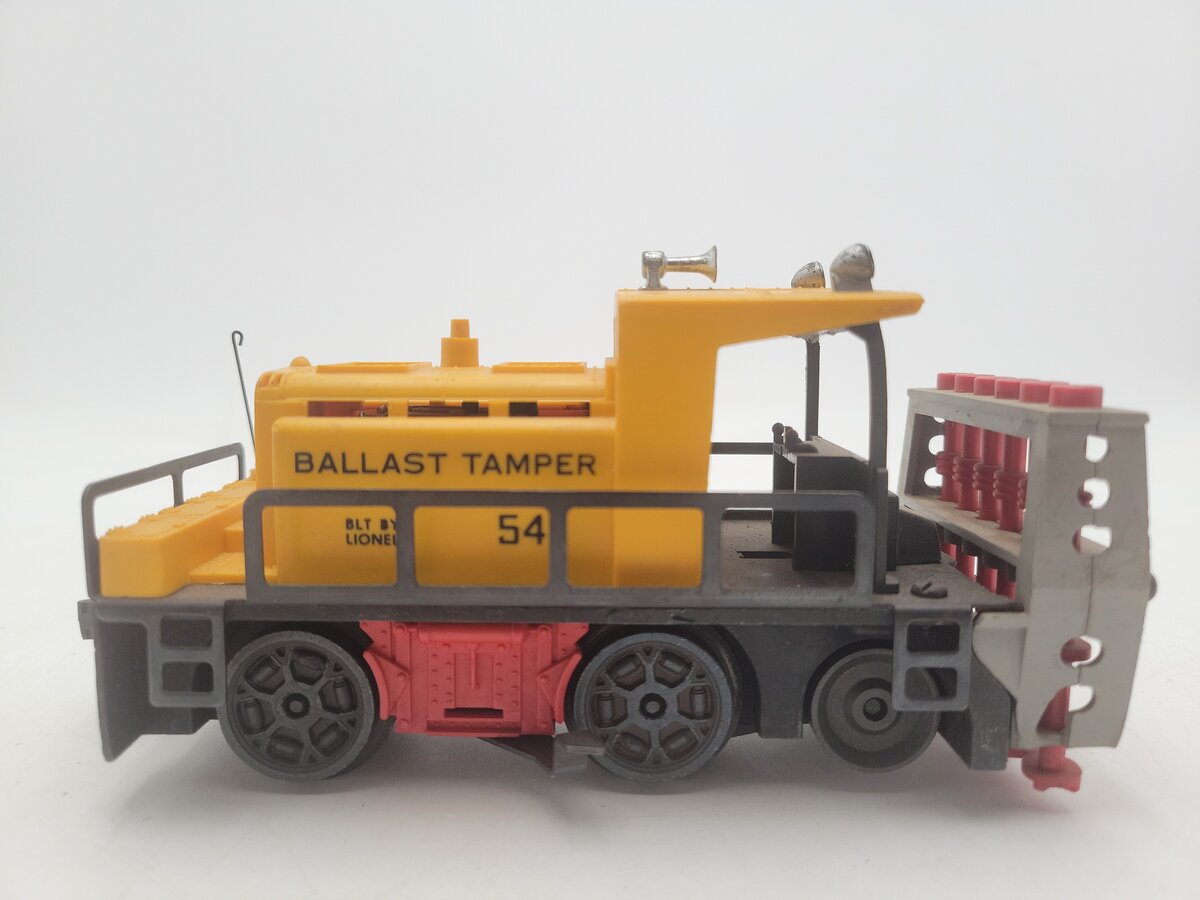 Lionel 54 Vintage O Postwar Ballast Tamper Car VG
