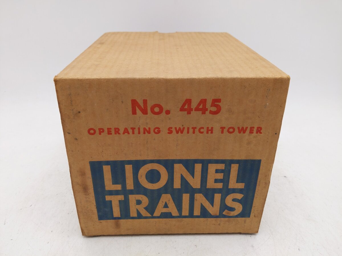 Lionel 445 Vintage O Operating Watchman Tower VG/Box