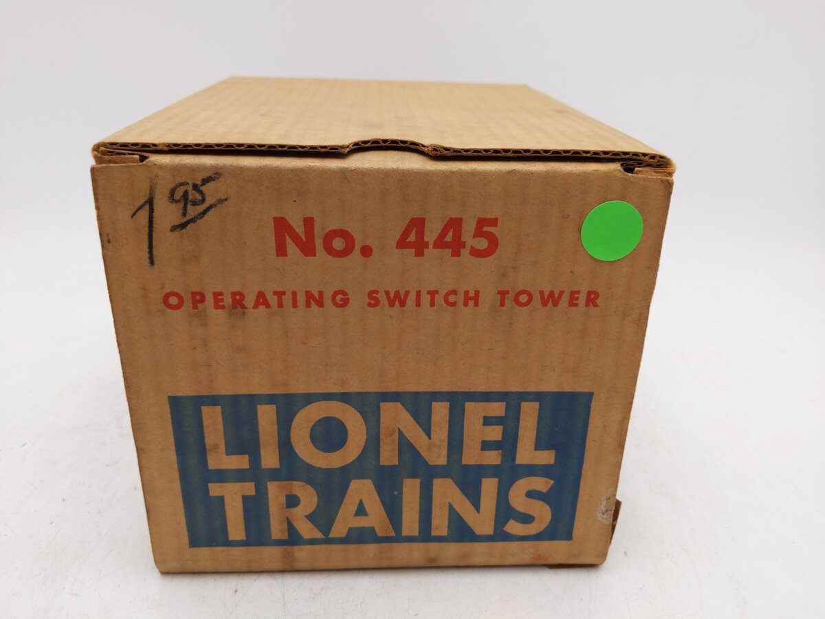 Lionel 445 Vintage O Operating Watchman Tower VG/Box
