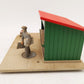 Lionel 128 Vintage O Animated Newsstand VG/Box