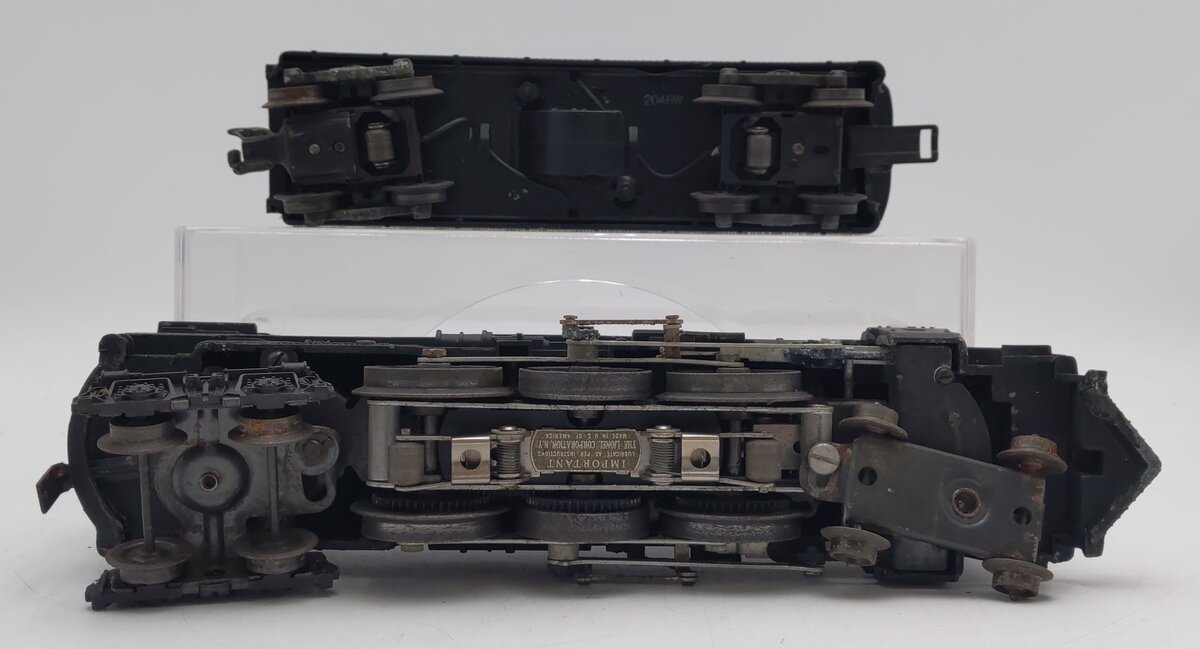 Lionel 2065 Vintage O 4-6-4 Small Hudson Steam Locomotive & 2046W Tender