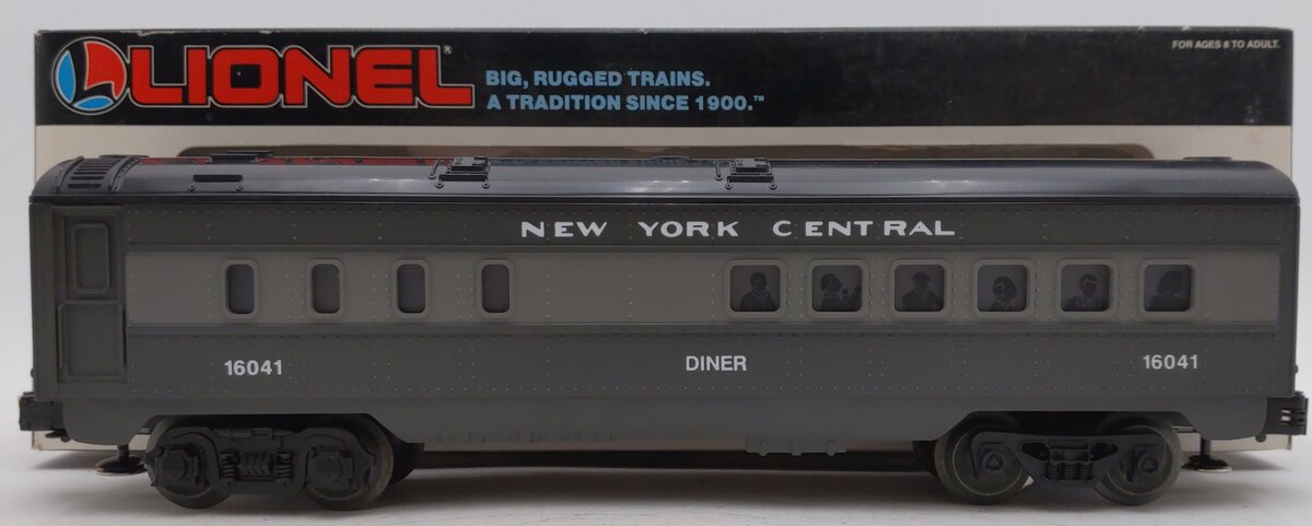 Lionel 6-16041 O Gauge New York Central Illuminated Dining Car VG/Box