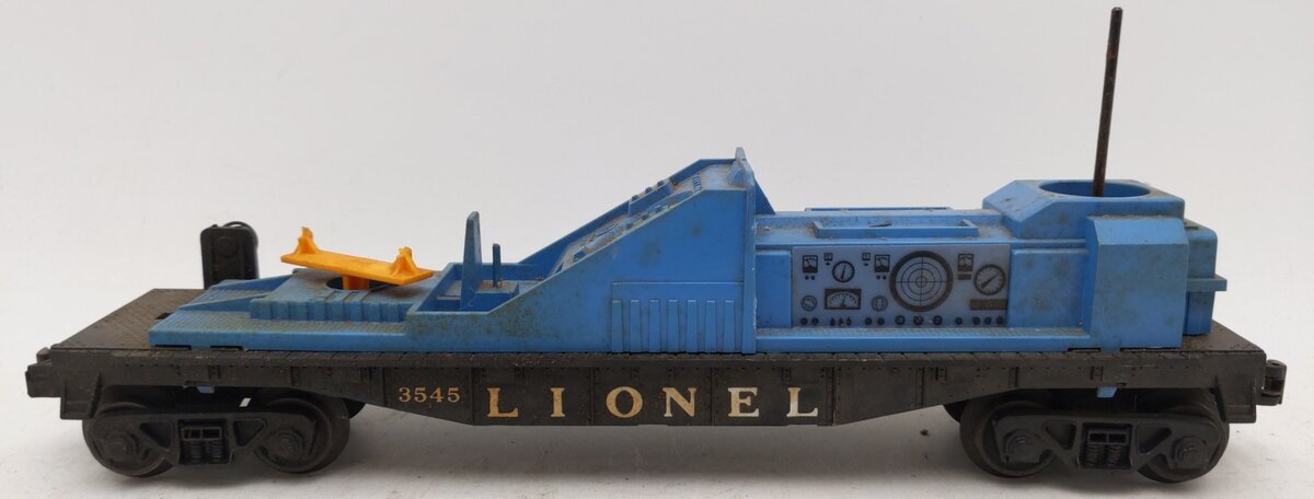 Lionel 3545 Vintage O Operating TV Monitor Car VG