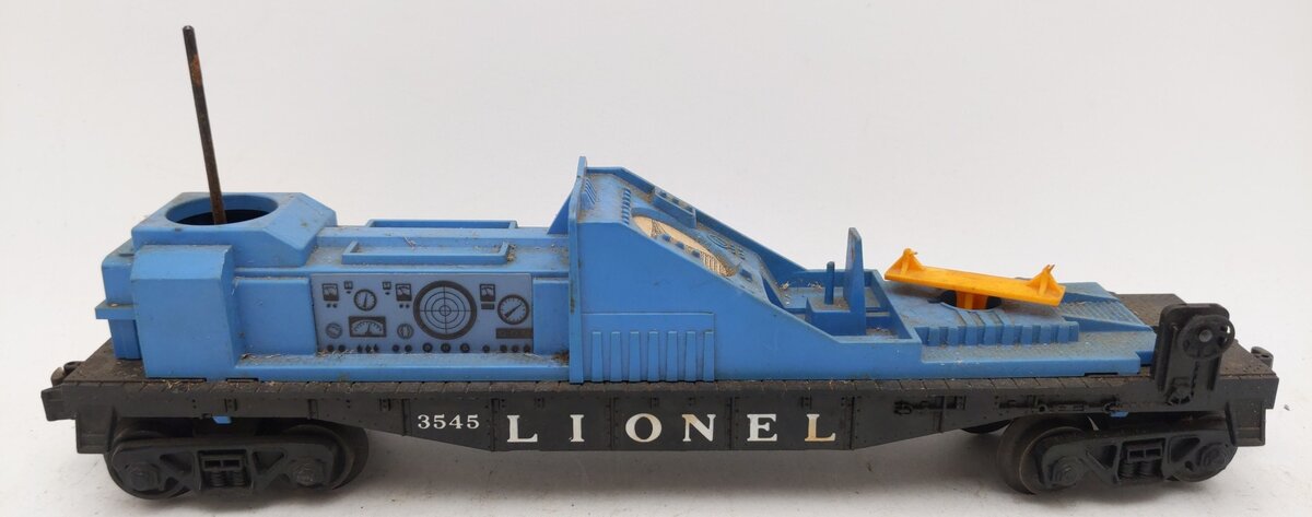 Lionel 3545 Vintage O Operating TV Monitor Car VG