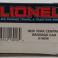 Lionel 6-16016 O Gauge New York Central Baggage Car #16016 EX/Box