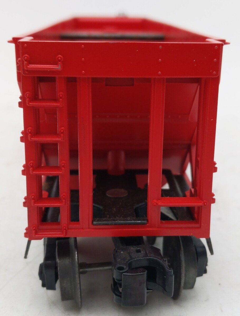 Lionel 6436 Vintage O Lehigh Valley Red 4-Bay Hopper VG/Box