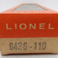 Lionel 6436 Vintage O Lehigh Valley Red 4-Bay Hopper VG/Box