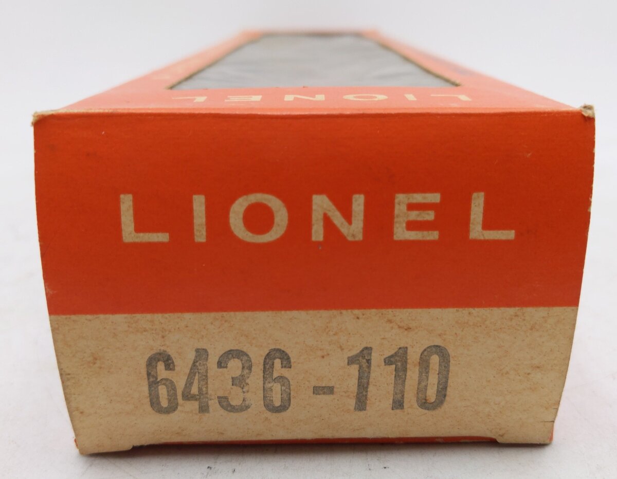 Lionel 6436 Vintage O Lehigh Valley Red 4-Bay Hopper VG/Box