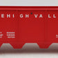 Lionel 6436 Vintage O Lehigh Valley Red 4-Bay Hopper VG/Box