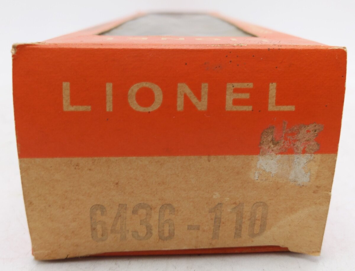 Lionel 6436 Vintage O Lehigh Valley Red 4-Bay Hopper VG/Box