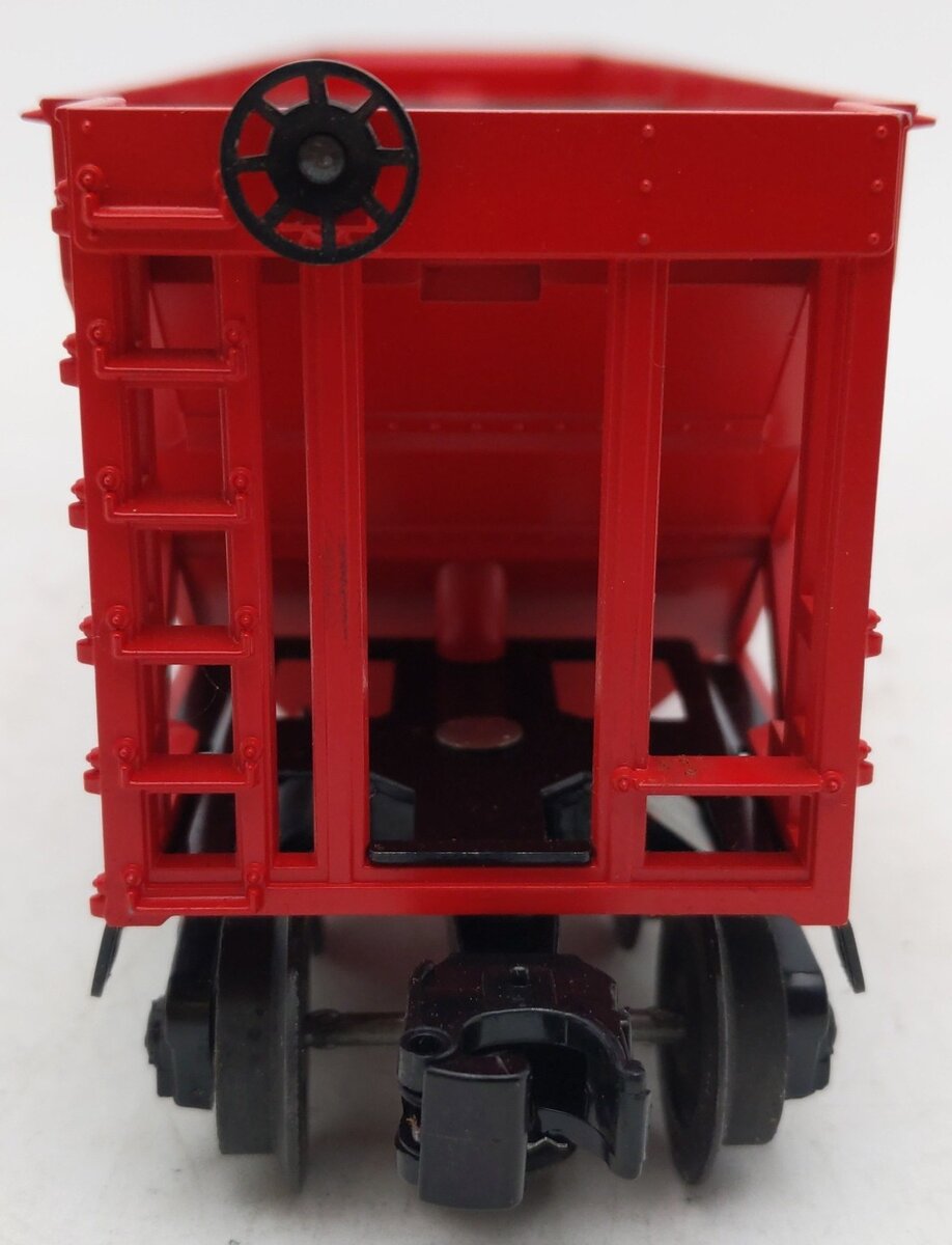 Lionel 6436 Vintage O Lehigh Valley Red 4-Bay Hopper VG/Box