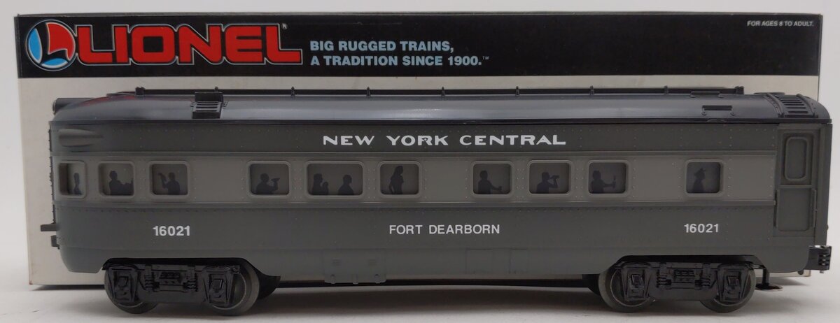 Lionel 6-16021 O Gauge New York Central 'Fort Dearborn' Observation Car EX/Box