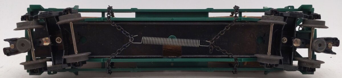 Lionel 6361 Vintage O Flatcar with 3 Chained Logs #6361 VG/Box