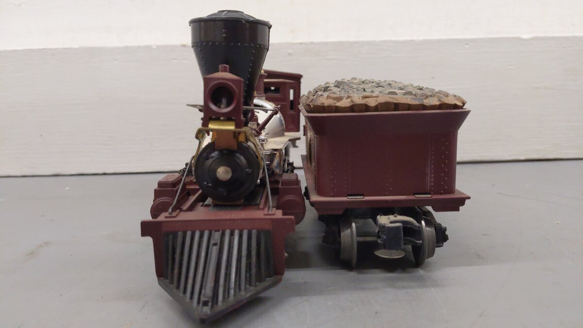 Lionel 6-8004 O Rock Island & Peoria Steam Locomotive & Tender VG